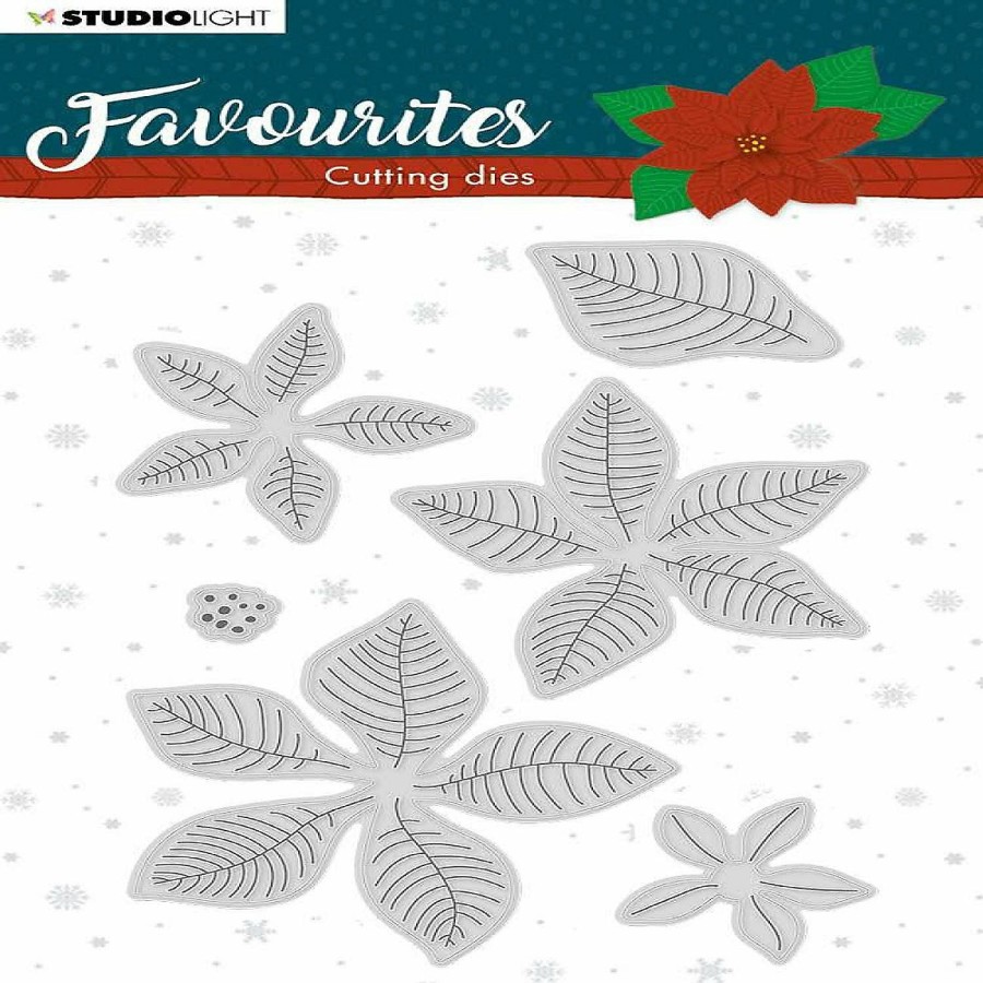 Craft Supplies * | Deals Studio Light Cutting Die Winter'S Favourites 110X118Mm Nr331