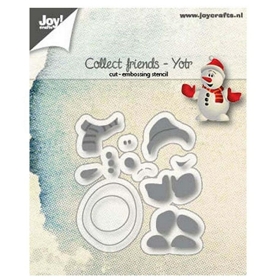 Craft Supplies * | Best Pirce Joy! Crafts Die Snowman Yotr