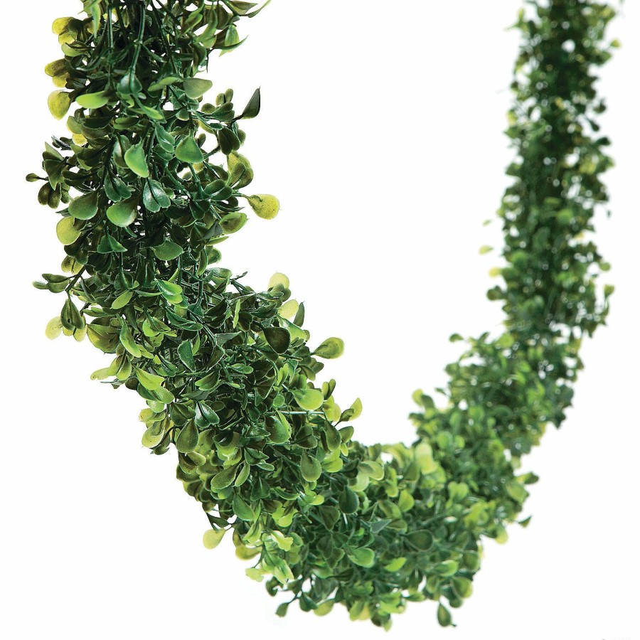 Craft Supplies * | Outlet Boxwood Garland