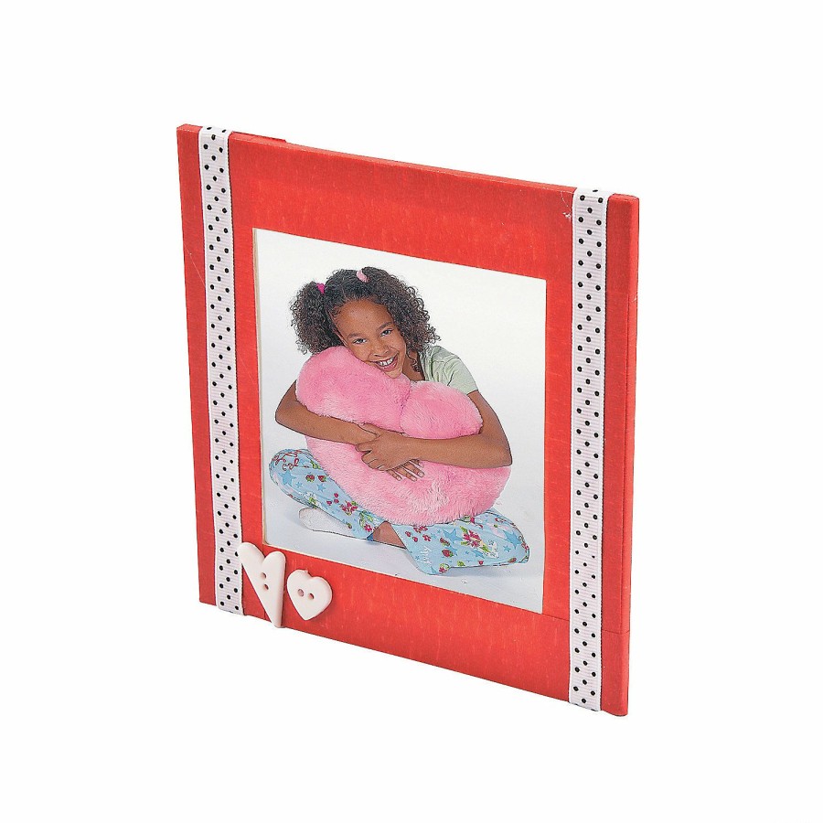 Crafts For Kids * | Promo Diy Unfinished Wood Square Frames 12 Pc.