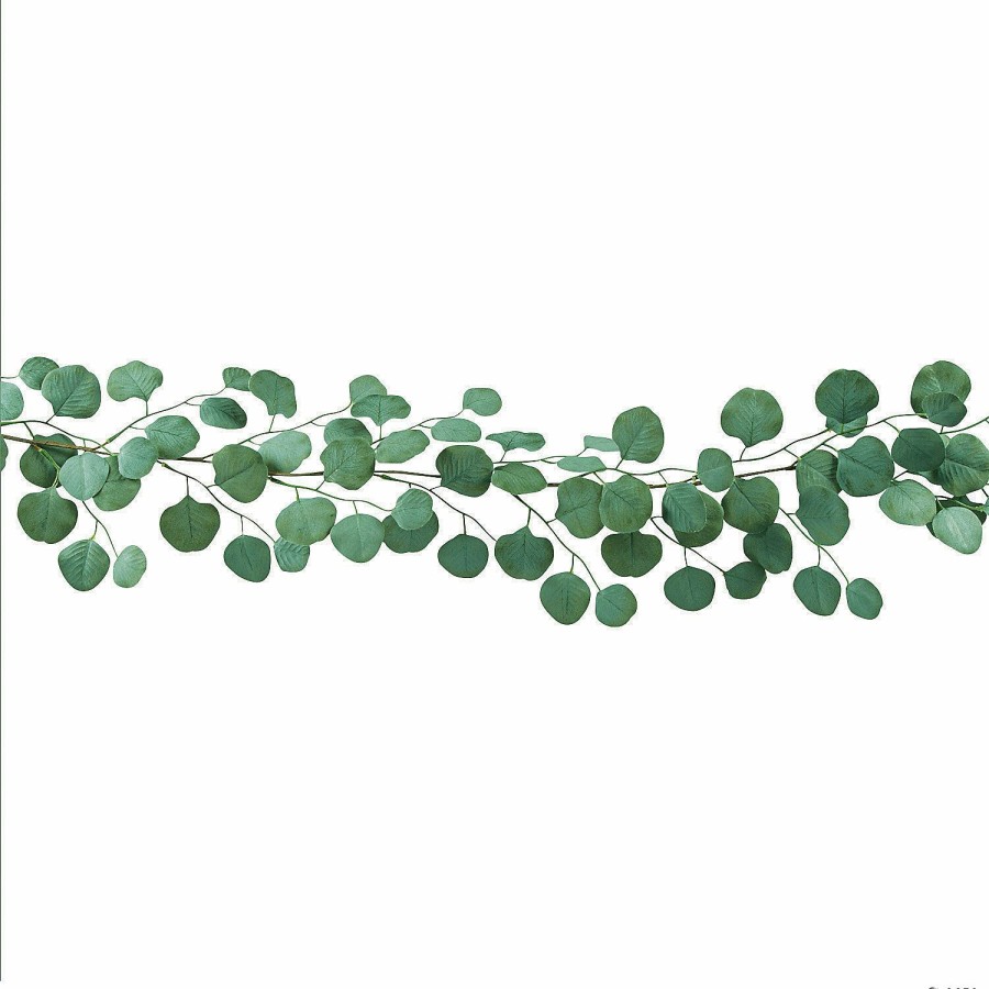 Craft Supplies * | Cheapest Silver Dollar Eucalyptus Garland