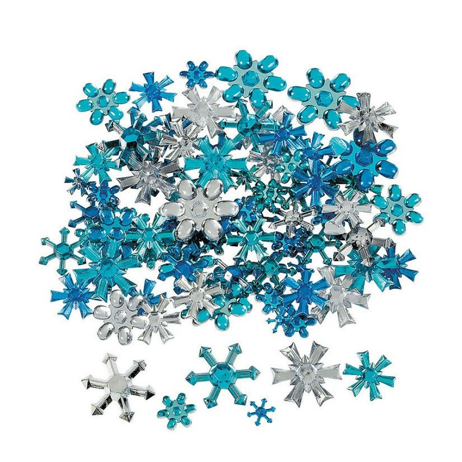 Craft Supplies * | Coupon Snowflake Jewel Assortment 150 Pc.