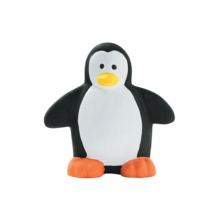 Crafts For Kids * | Coupon Diy Ceramic Penguins 12 Pc.