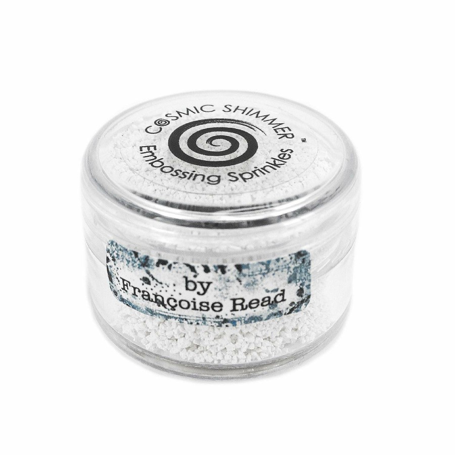 Craft Supplies * | Cheap Cosmic Shimmer Embossing Sprinkles Snow Storm 20Ml