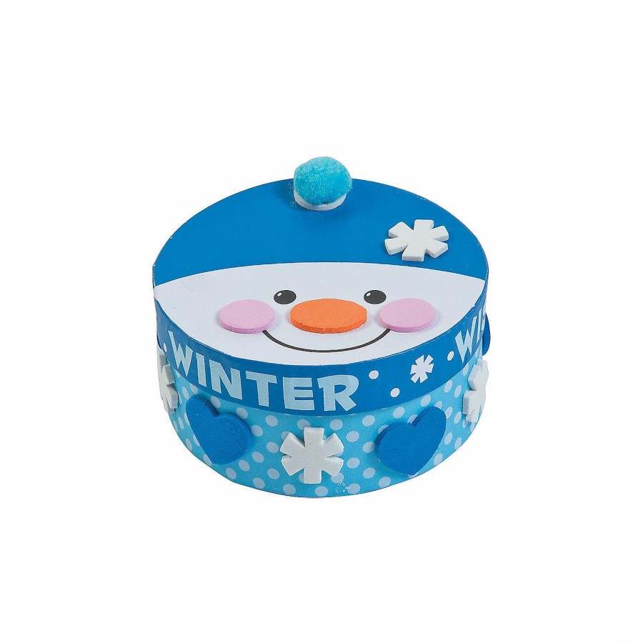 Crafts For Kids * | Brand New Winter Wishes Box Craft Kit Makes 12