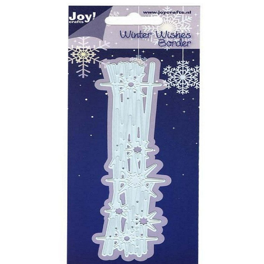 Craft Supplies * | Promo Joy! Crafts Die Winter Wishes Border